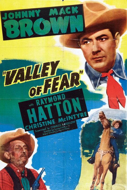 Valley of Fear 1947 official movie poster