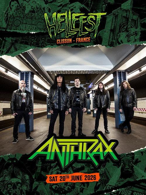 Anthrax - Hellfest 2026 2026 official movie poster