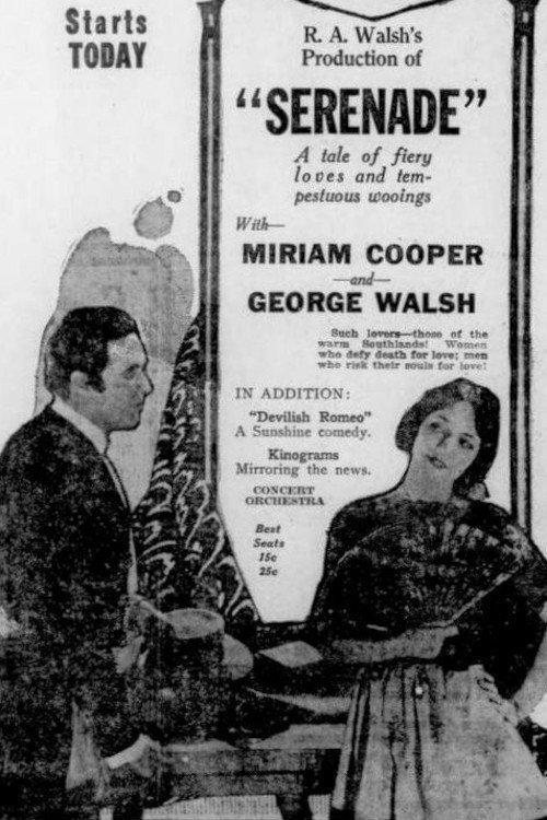 Serenade 1921 official movie poster