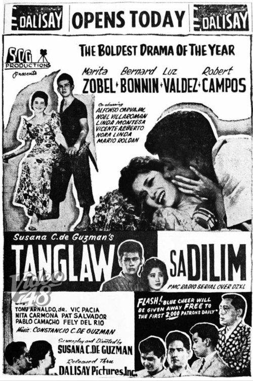 Tanglaw sa Dilim 1961 official movie poster