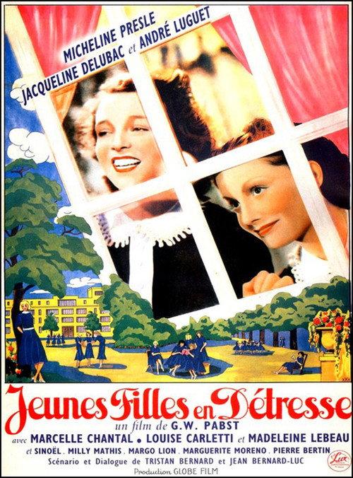 Girls in Distress 1939 official movie poster