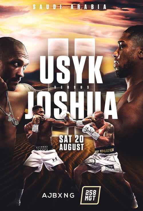 Oleksandr Usyk vs. Anthony Joshua II 2022 official movie poster
