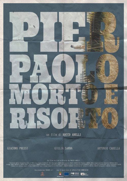 Pier Paolo morto e risorto 2023 official movie poster