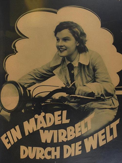 A Girl Whirls by the World 1934 official movie poster