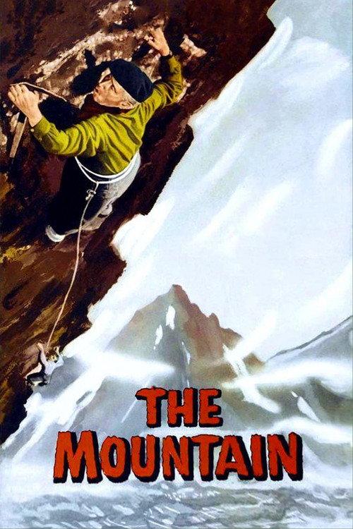 The Mountain 1956 official movie poster