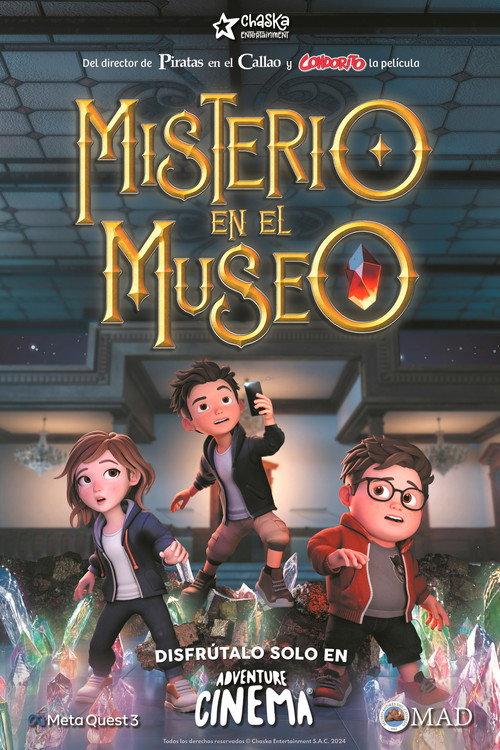 Misterio en el museo 2024 official movie poster