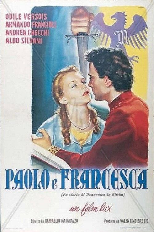 Paolo e Francesca 1950 official movie poster