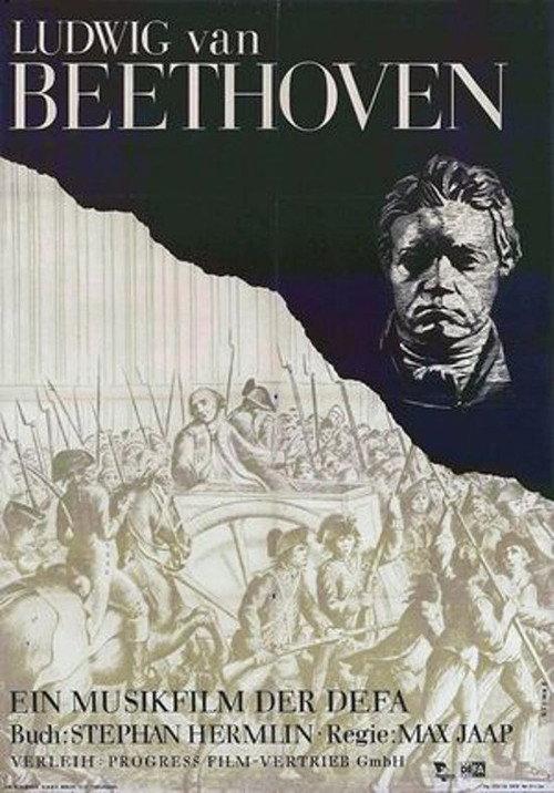 Ludwig van Beethoven 1954 official movie poster