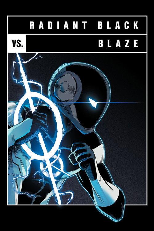 Versus: Radiant Black vs. Blaze 2022 official movie poster