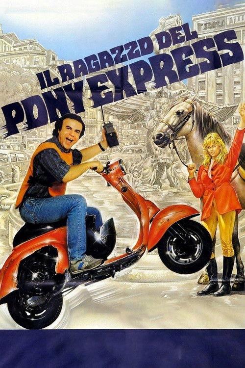 Il ragazzo del Pony Express 1986 official movie poster