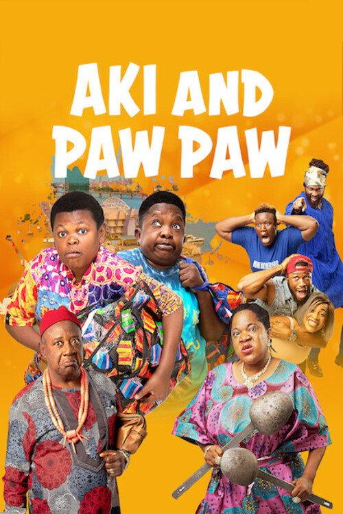 Aki and Pawpaw 2021 official movie poster