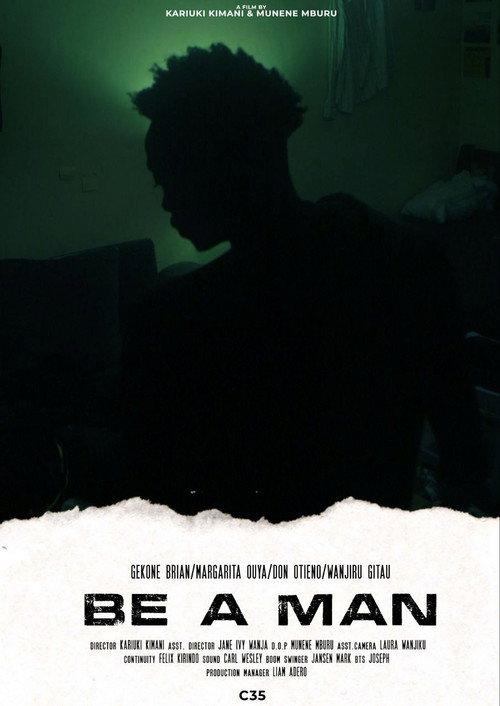 Be a Man 2024 official movie poster