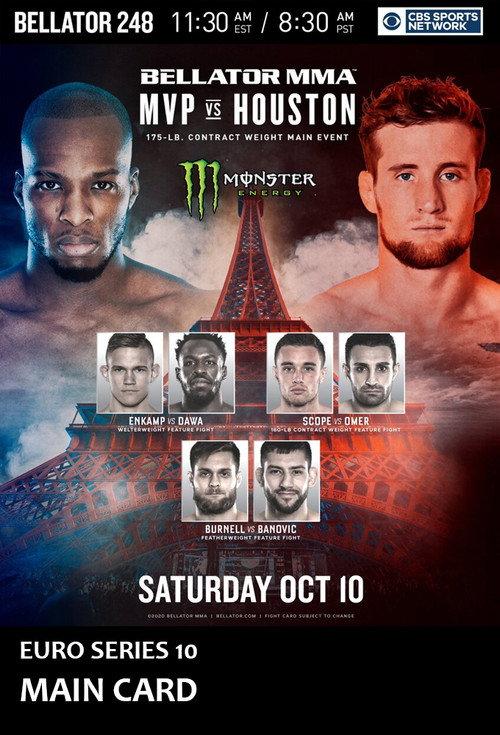 Bellator 248: MVP vs. Houston 2020 official movie poster