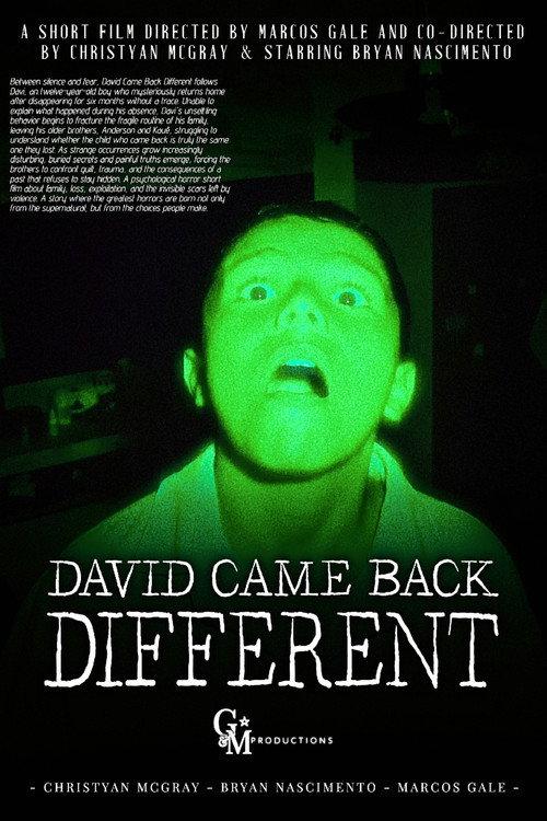 David Came Back Different official movie poster