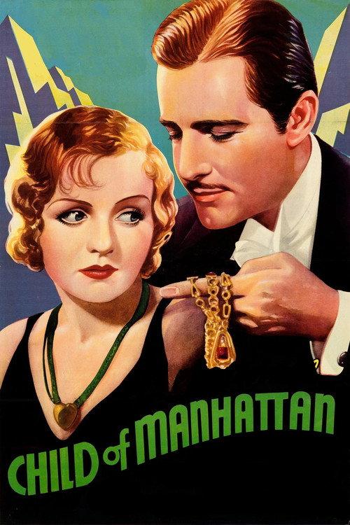 Child of Manhattan 1933 official movie poster