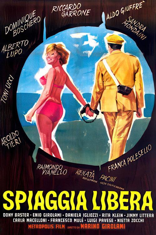 Spiaggia libera 1966 official movie poster