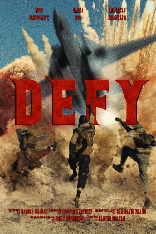 Defy 2026 official movie poster