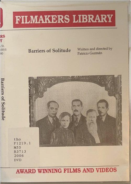Barriers of Solitude 1995 official movie poster