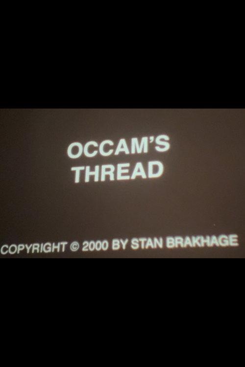 Occam's Thread 2001 official movie poster