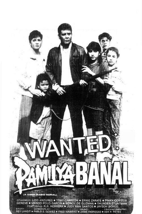 Wanted: Pamilya Banal 1989 official movie poster