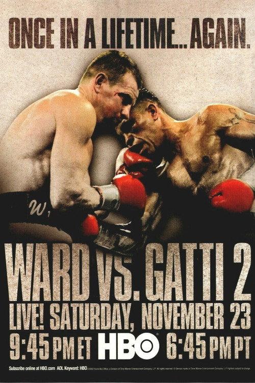 Arturo Gatti vs. Micky Ward II 2003 official movie poster