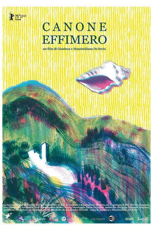 Canone effimero 2025 official movie poster