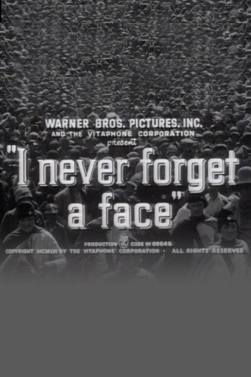 I Never Forget a Face 1956 official movie poster