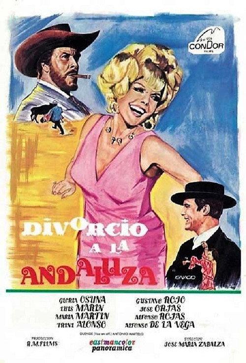 Divorcio a la andaluza 1975 official movie poster