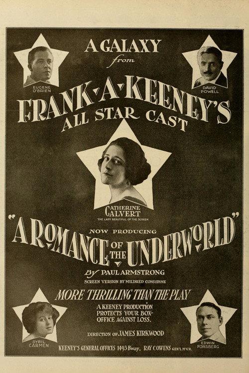 A Romance of the Underworld 1918 official movie poster
