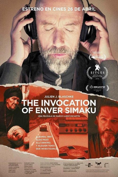 The Invocation of Enver Simaku 2019 official movie poster