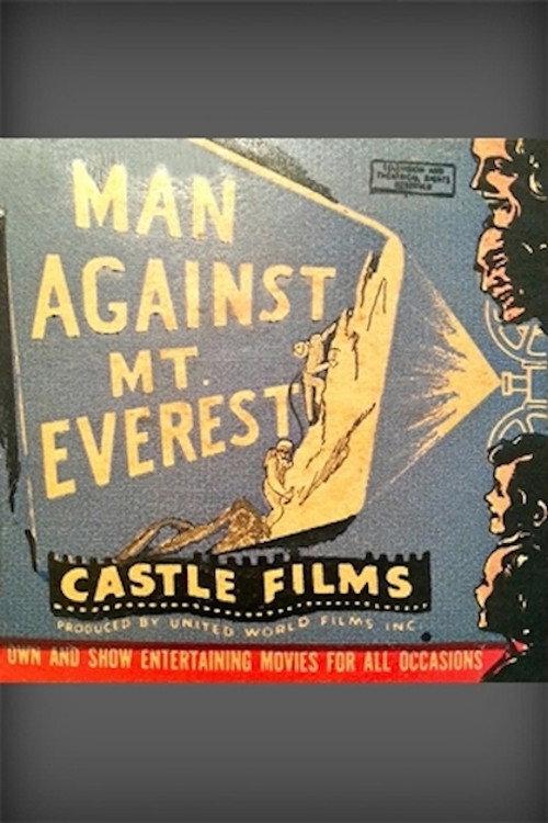 Man Against Mount Everest 1954 official movie poster
