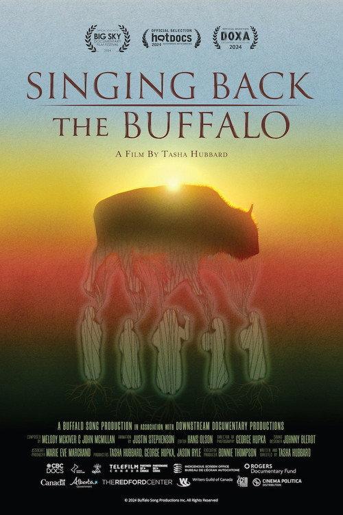 Singing Back the Buffalo 2024 official movie poster