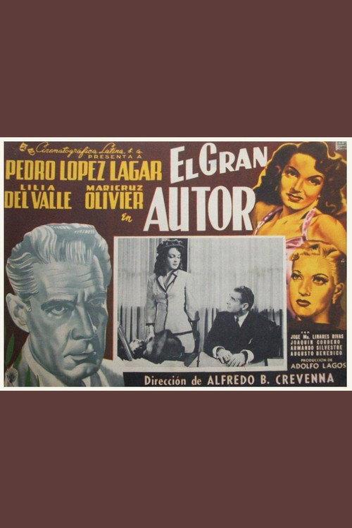 El gran autor 1954 official movie poster