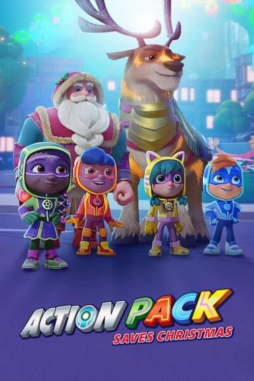 The Action Pack Saves Christmas 2022 official movie poster