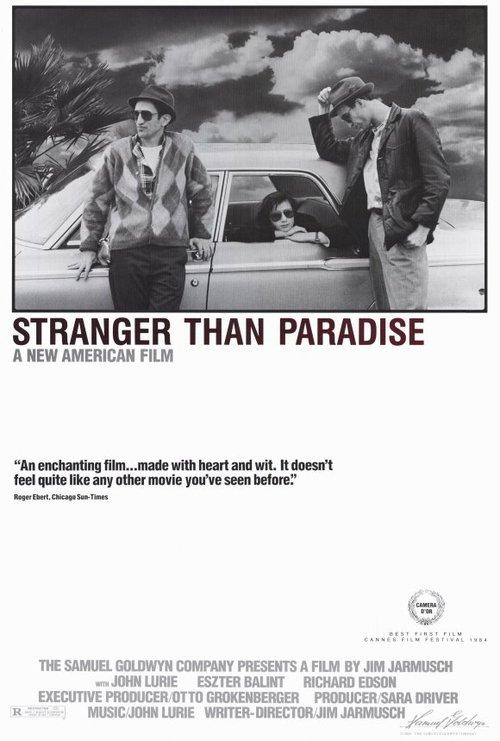 Stranger Than Paradise 1983 official movie poster