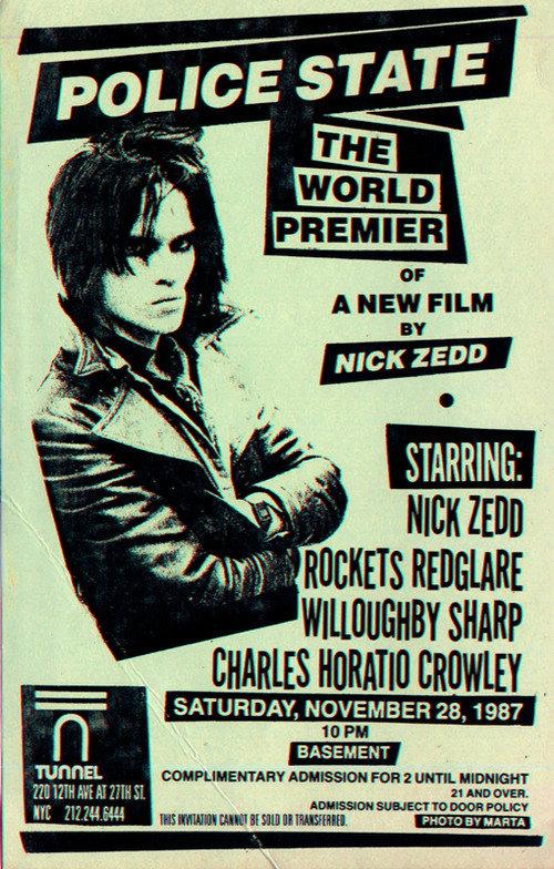 Police State 1987 official movie poster