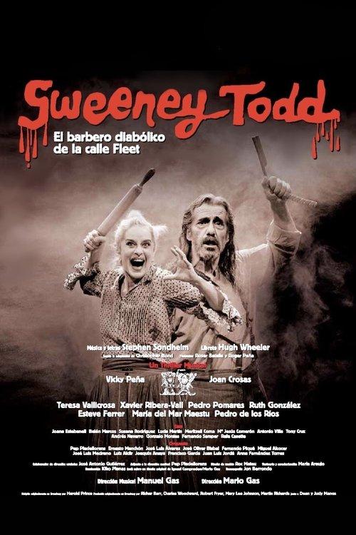 Sweeney Todd: The Demon Barber of Fleet Street 2008 official movie poster