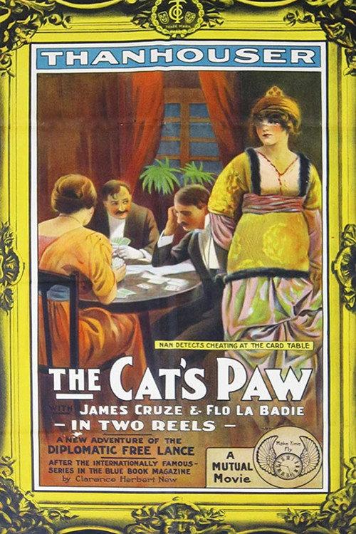 The Cat's Paw 1914 official movie poster
