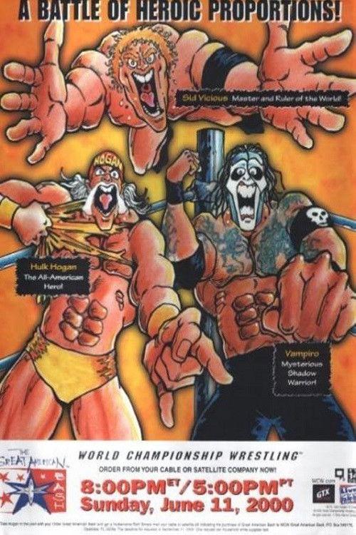 WCW The Great American Bash 2000 2000 official movie poster