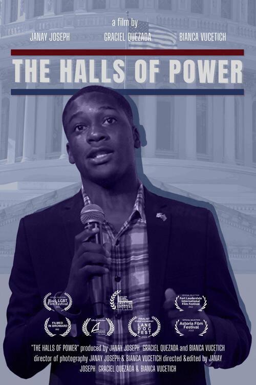 The Halls of Power 2023 official movie poster