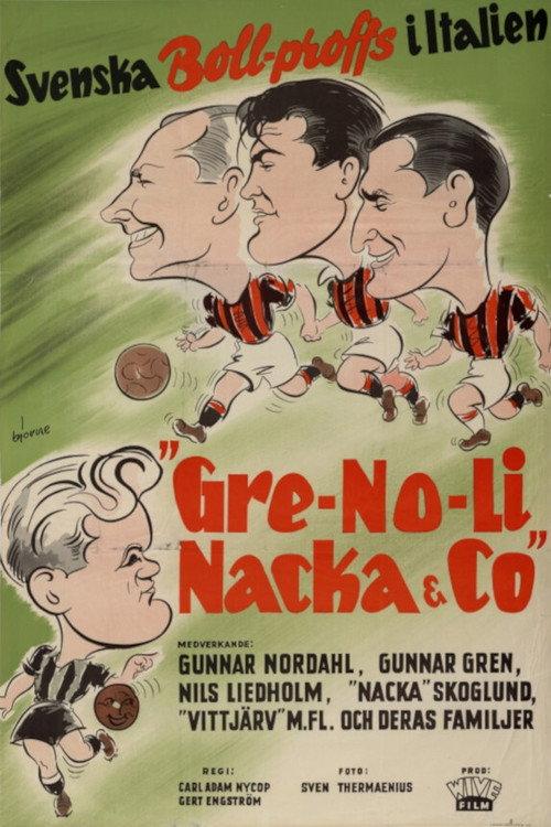 Gre-No-Li, Nacka & Co. 1951 official movie poster