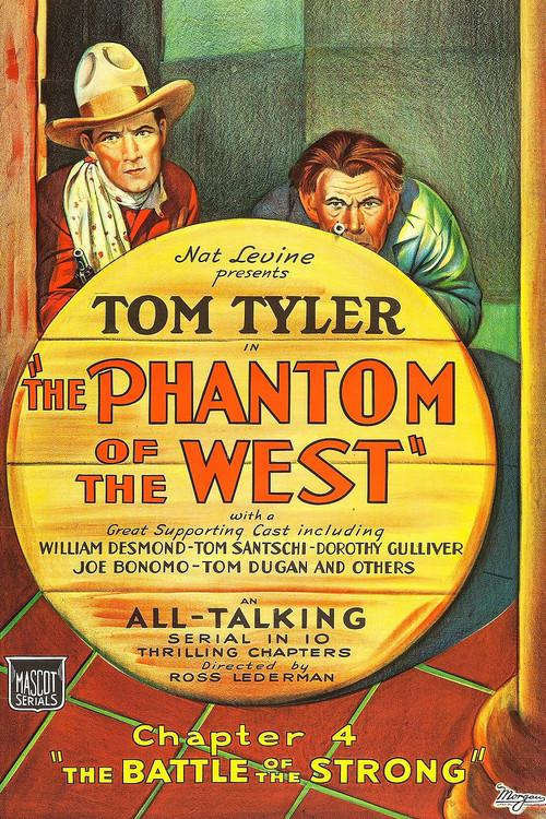 The Phantom of the West 1930 official movie poster