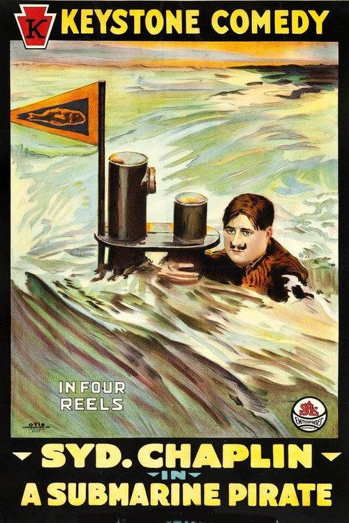 A Submarine Pirate 1915 official movie poster