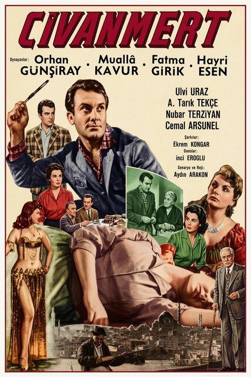 Civanmert 1960 official movie poster
