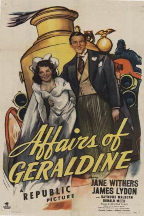 Affairs of Geraldine 1946 official movie poster
