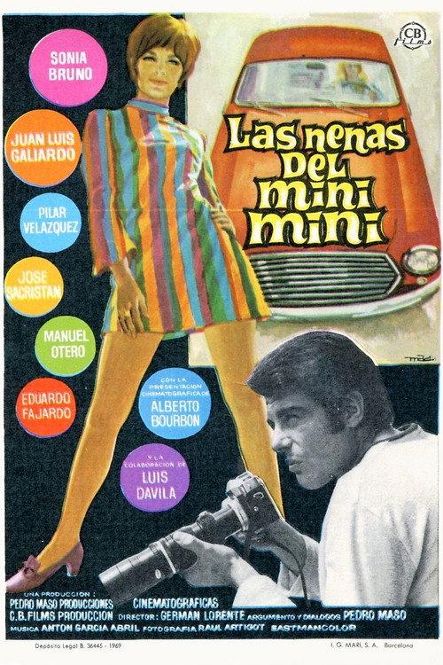 Las nenas del mini-mini 1969 official movie poster