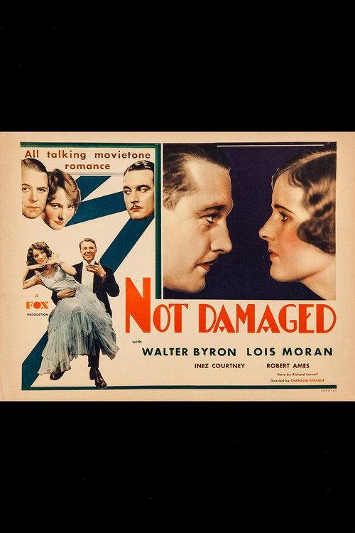 Not Damaged 1930 official movie poster