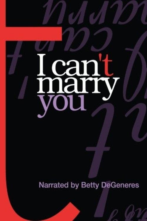 I Can't Marry You 2004 official movie poster