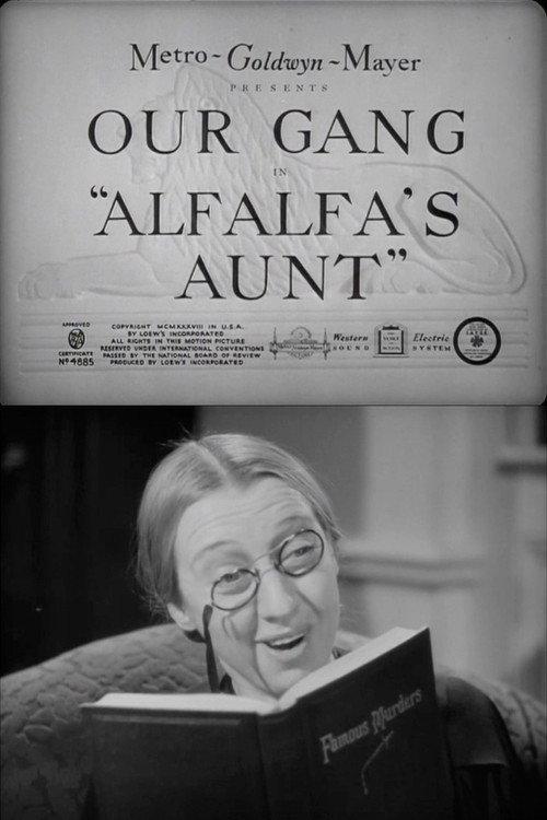 Alfalfa's Aunt 1939 official movie poster