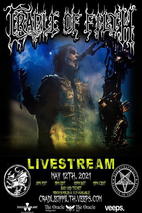 Cradle of Filth - Livestream 2021 official movie poster